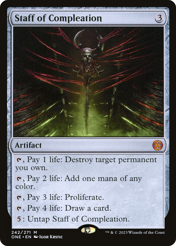 Staff of Compleation Foil 242