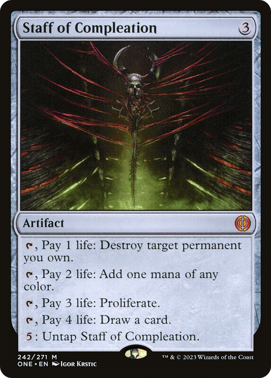 Staff of Compleation Foil 242