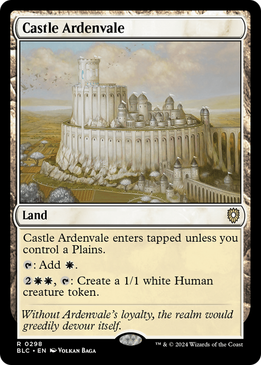 Castle Ardenvale (BLC-298) - Bloomburrow Commander