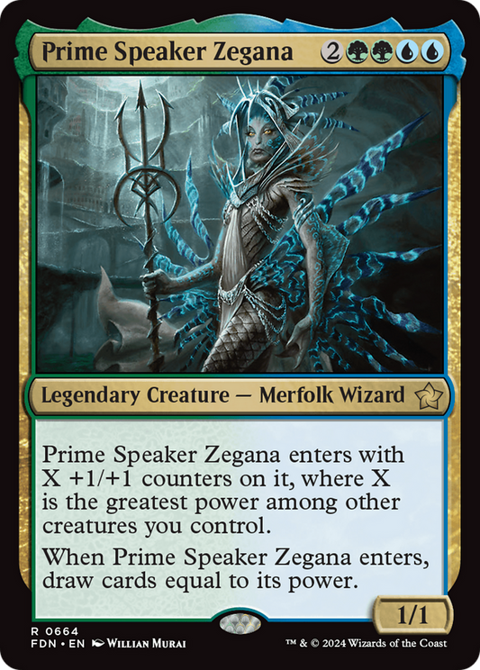 Prime Speaker Zegana (FDN-664) - Foundations