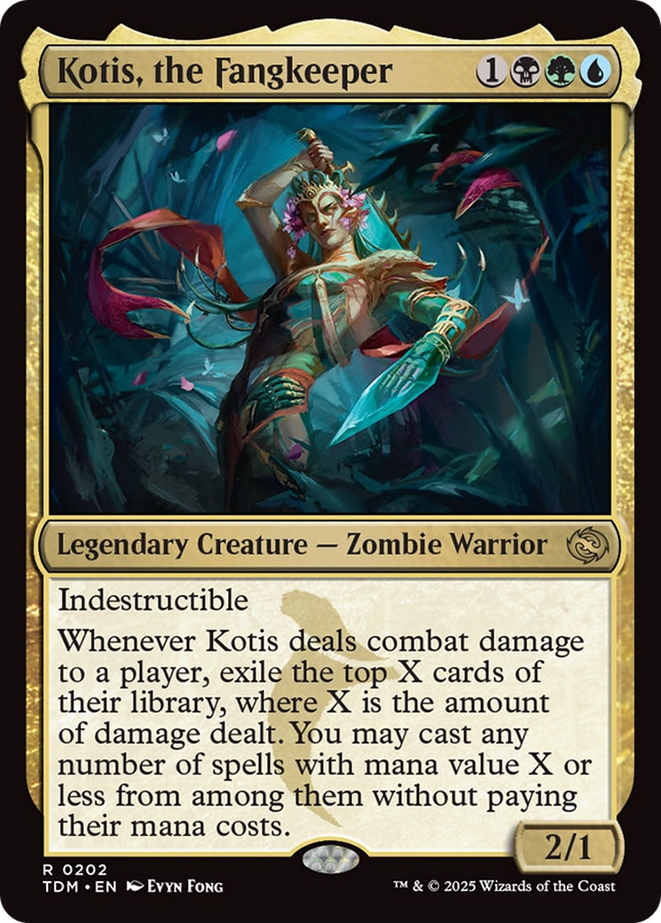 Kotis, the Fangkeeper (TDM-202) - Tarkir: Dragonstorm Foil