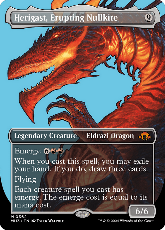 Herigast, Erupting Nullkite (MH3-362) - Modern Horizons 3 (Borderless)