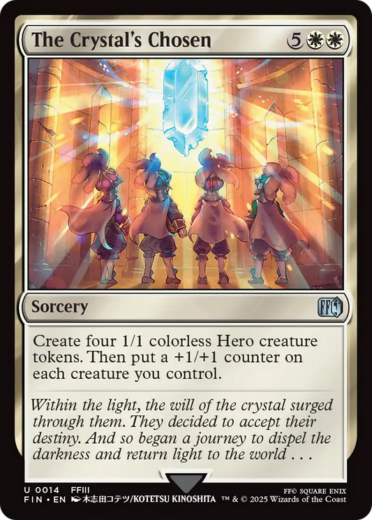 The Crystal's Chosen (FIN-014) - FINAL FANTASY