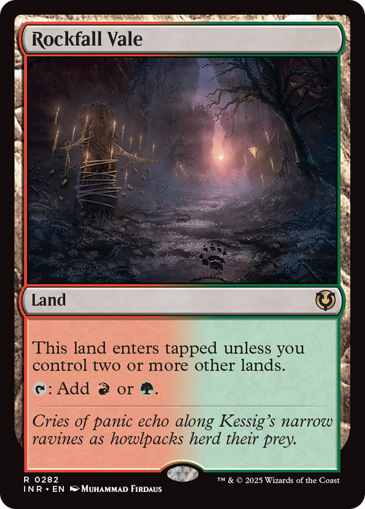 Rockfall Vale (INR-282) - Innistrad Remastered Foil