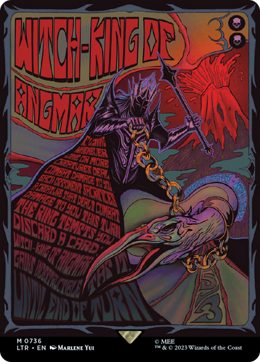 Witch-king of Angmar (Borderless Poster) (LTR-736) - The Lord of the Rings: Tales of Middle-earth (Borderless)