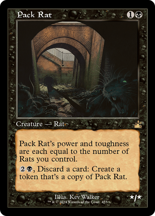 Pack Rat (RVR-455) - Ravnica Remastered Foil