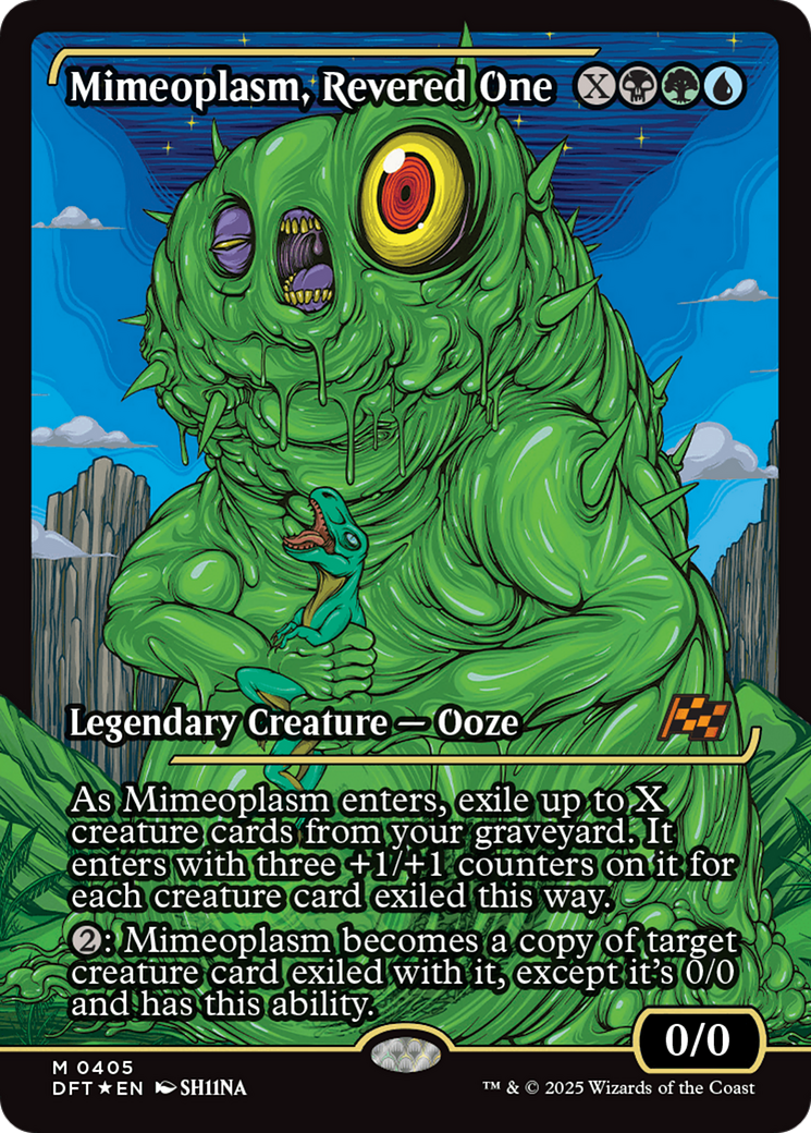 Mimeoplasm, Revered One (Showcase) (DFT-405) - Aetherdrift Foil