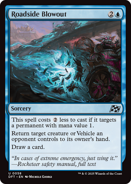 Roadside Blowout (DFT-058) - Aetherdrift Foil
