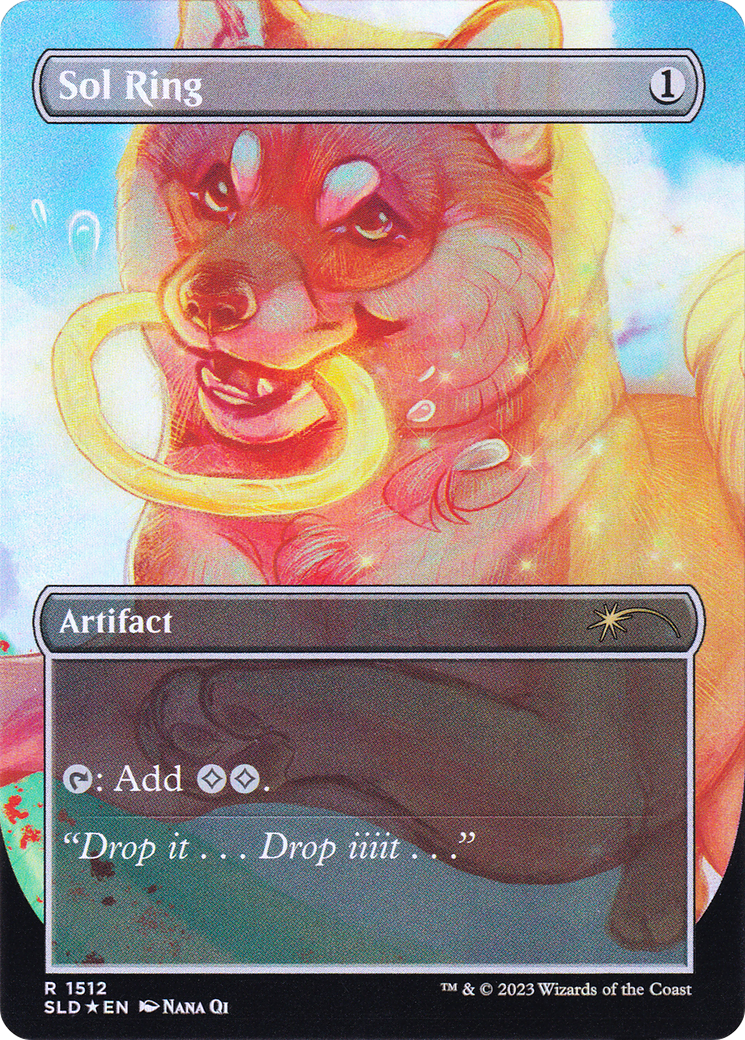 Sol Ring // Sol Ring (SLD-1512) - Secret Lair Drop (Borderless) Foil