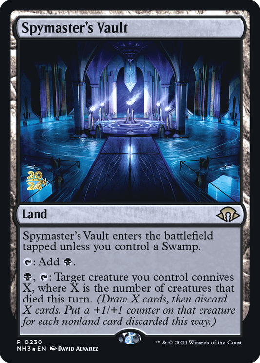 Spymaster's Vault (PMH3-230S) - Modern Horizons 3 Promos Foil