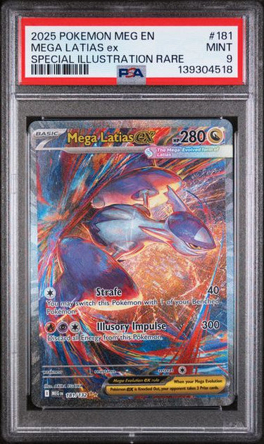 Mega Latias ex Special Illustration Rare #181 PSA 9