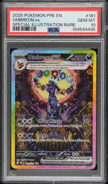 Umbreon ex Special Illustration Rare Prismatic Evolutions #161 PSA 10