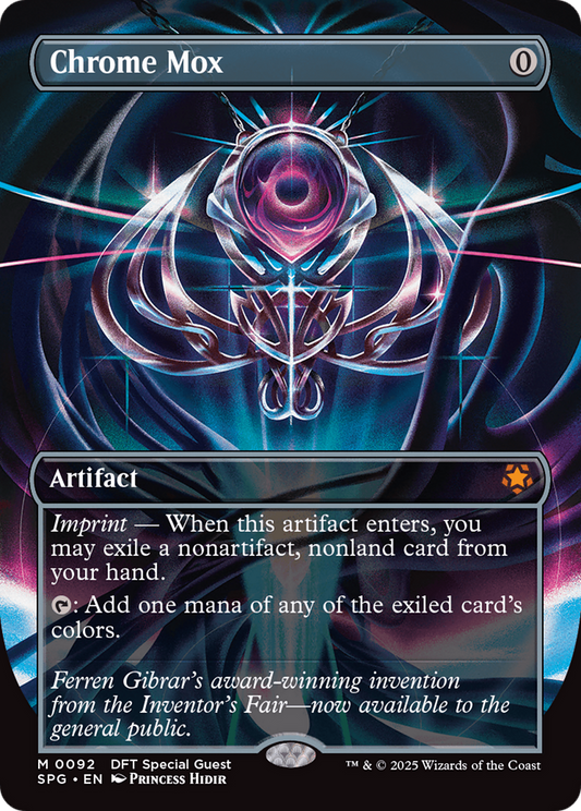 Chrome Mox (Borderless) (DFT-092) - Aetherdrift