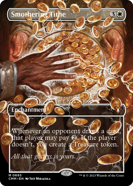Smothering Tithe (CMM-693) - Commander Masters (Borderless) Foil