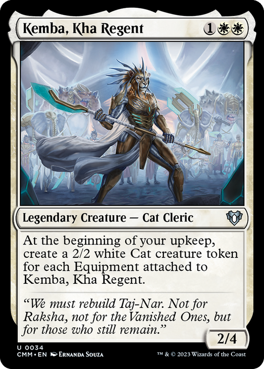 Kemba, Kha Regent (CMM-034) - Commander Masters