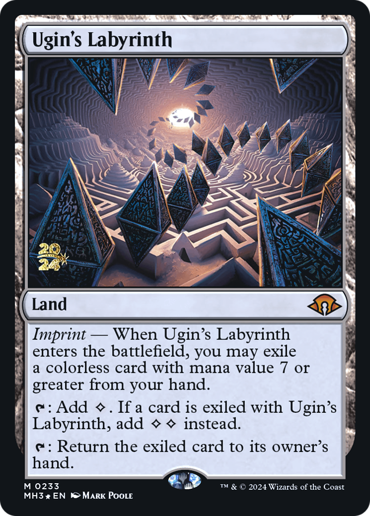 Ugin's Labyrinth (PMH3-233S) - Modern Horizons 3 Promos Foil