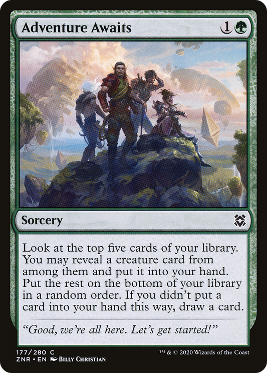 Adventure Awaits (ZNR-177) - Zendikar Rising Foil