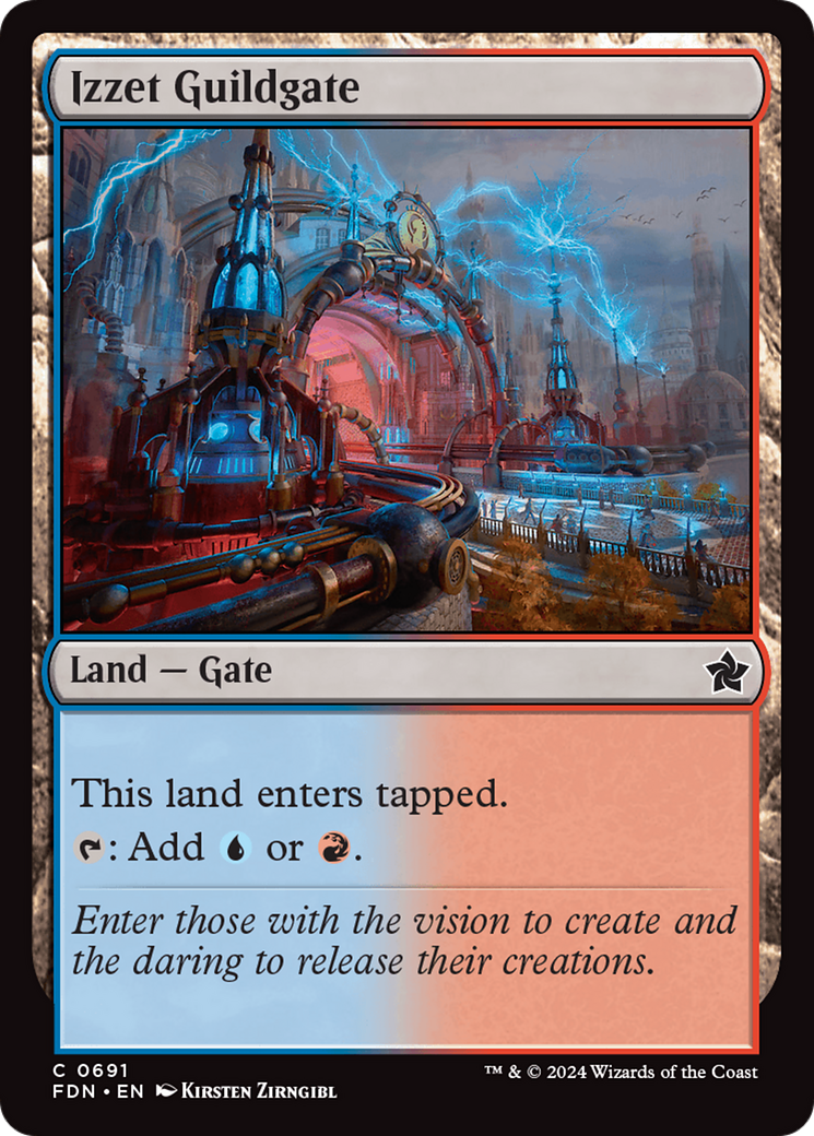 Izzet Guildgate (FDN-691) - Foundations