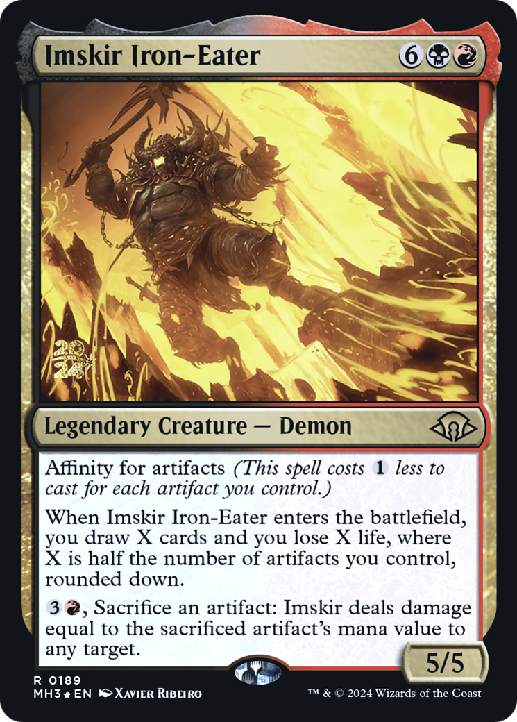 Imskir Iron-Eater (PMH3-189S) - Modern Horizons 3 Promos Foil
