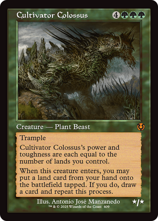Cultivator Colossus (Retro Frame) (-409) - Innistrad Remastered Foil