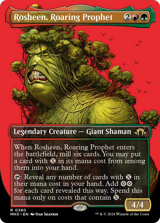 Rosheen, Roaring Prophet (MH3-380) - Modern Horizons 3 (Borderless)