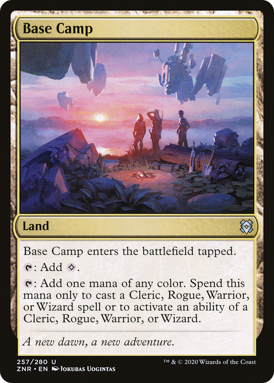 Base Camp (ZNR-257) - Zendikar Rising Foil