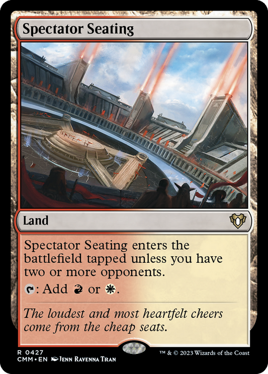 Spectator Seating (CMM-427) - Commander Masters Foil