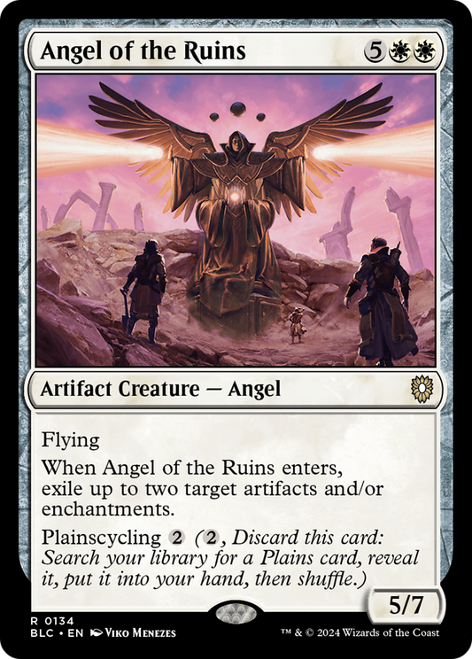 Angel of the Ruins (BLC-134) - Bloomburrow Commander