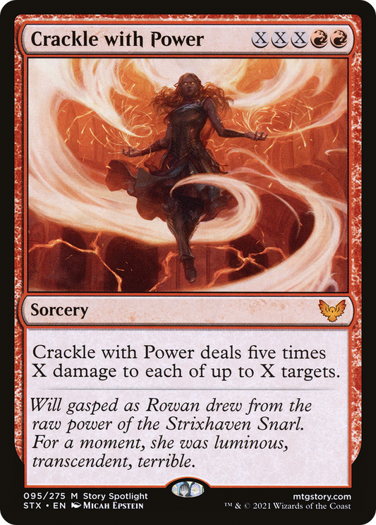 Crackle with Power (STX-095) - Strixhaven: School of Mages