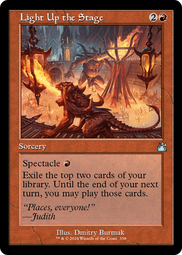 Light Up the Stage (RVR-338) - Ravnica Remastered