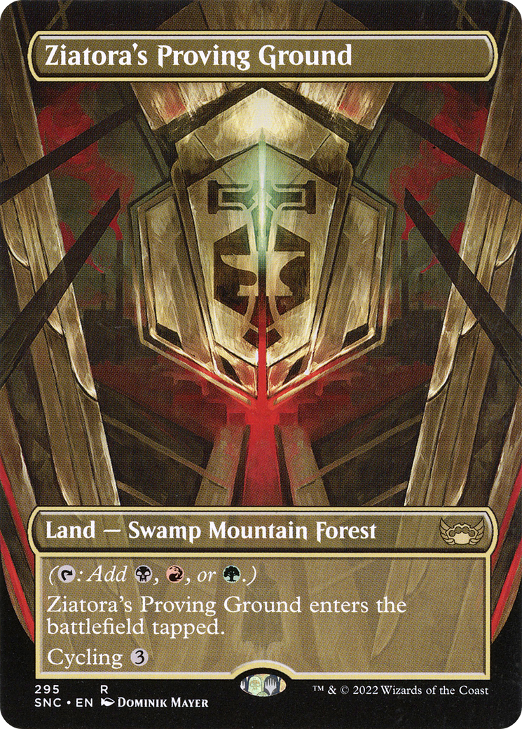 Ziatora's Proving Ground (SNC-295) - Streets of New Capenna (Borderless) Foil