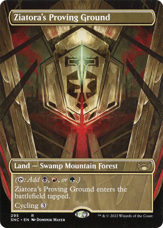 Ziatora's Proving Ground (SNC-295) - Streets of New Capenna (Borderless) Foil