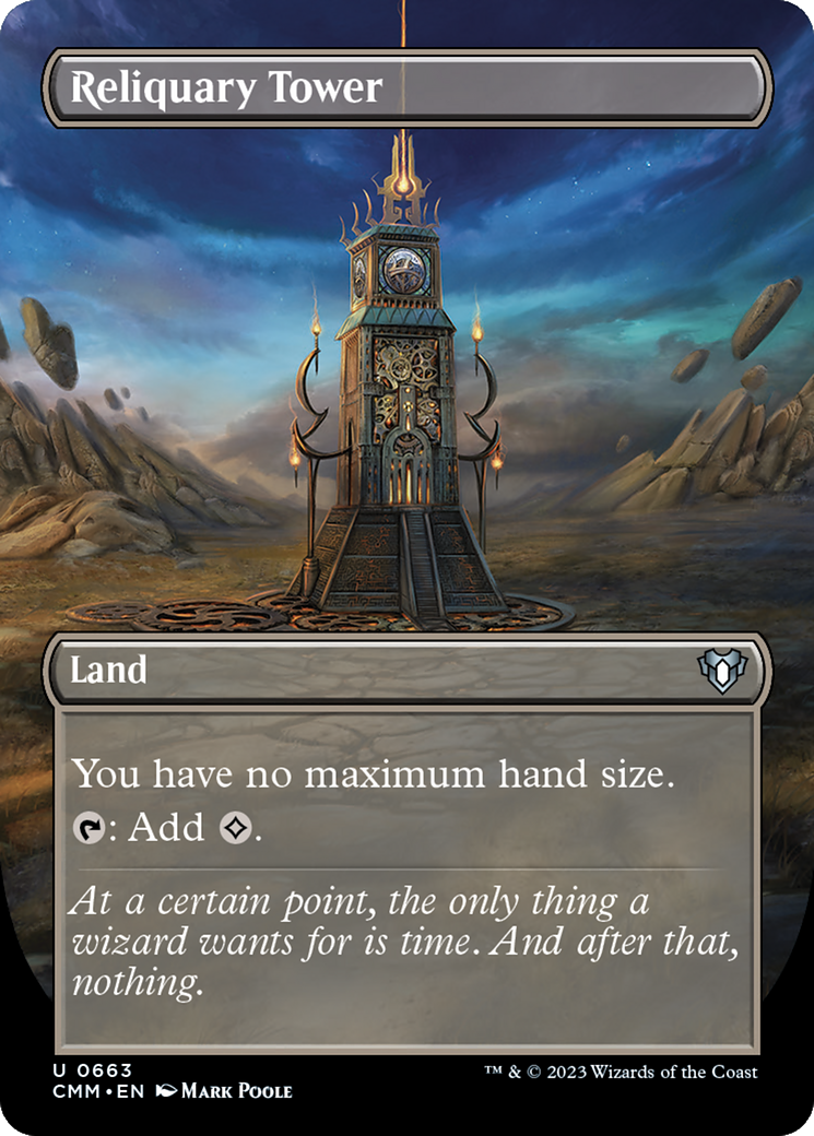 Reliquary Tower (CMM-663) - Commander Masters (Borderless)
