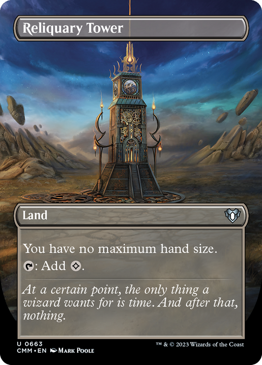 Reliquary Tower (CMM-663) - Commander Masters (Borderless)
