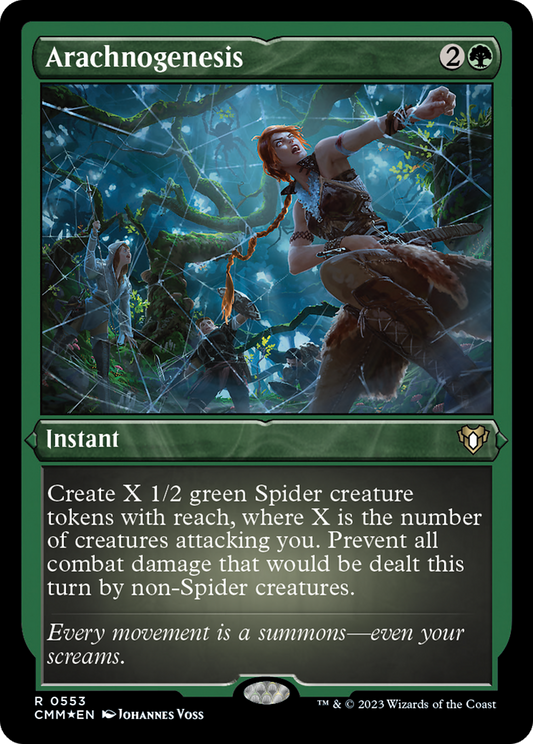 Arachnogenesis (CMM-553) - Commander Masters Etched Foil