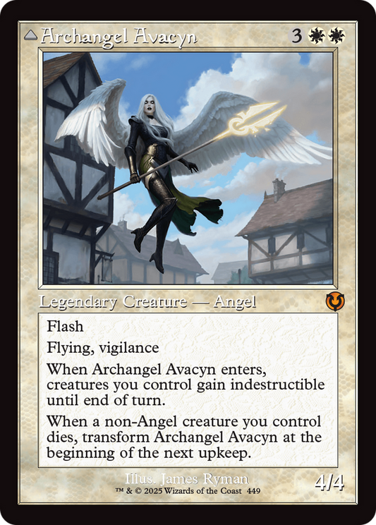 Archangel Avacyn // Avacyn, the Purifier (Retro Frame) (-449) - Innistrad Remastered