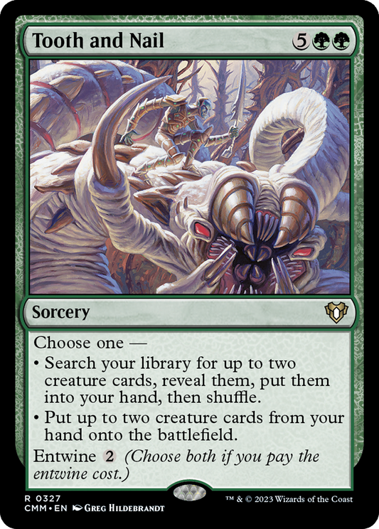 Tooth and Nail (CMM-327) - Commander Masters