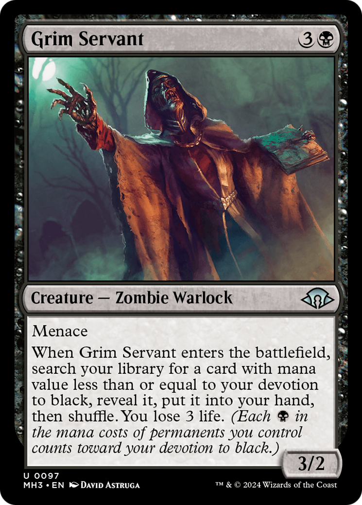 Grim Servant (MH3-097) - Modern Horizons 3