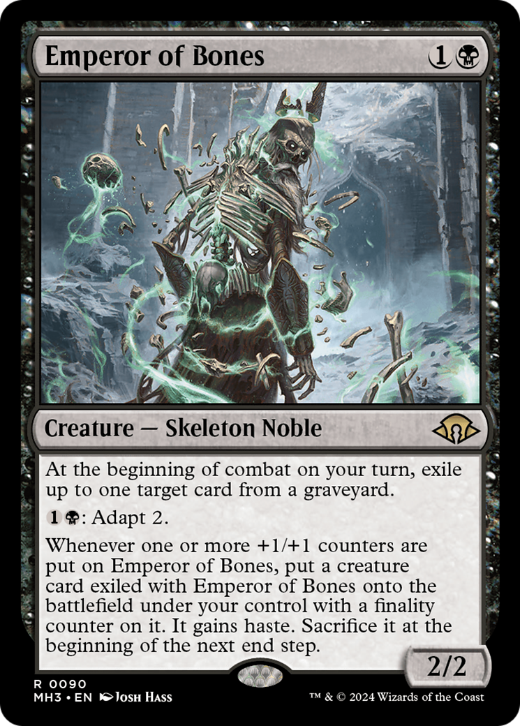 Emperor of Bones (MH3-090) - Modern Horizons 3 Foil