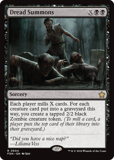 Dread Summons (FDN-604) - Foundations