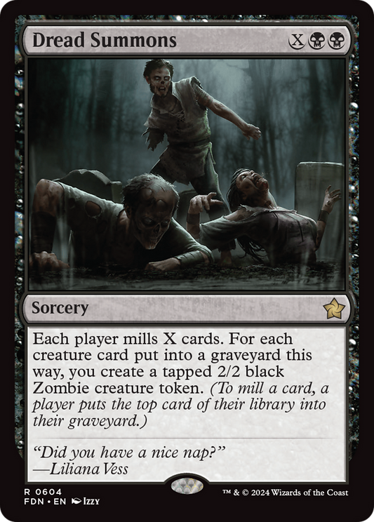 Dread Summons (FDN-604) - Foundations