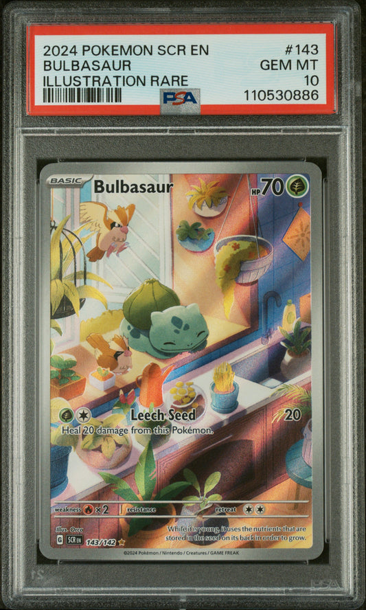 Bulbasaur Illustration Rare PSA 10