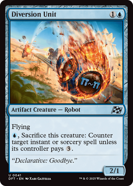 Diversion Unit (DFT-041) - Aetherdrift Foil