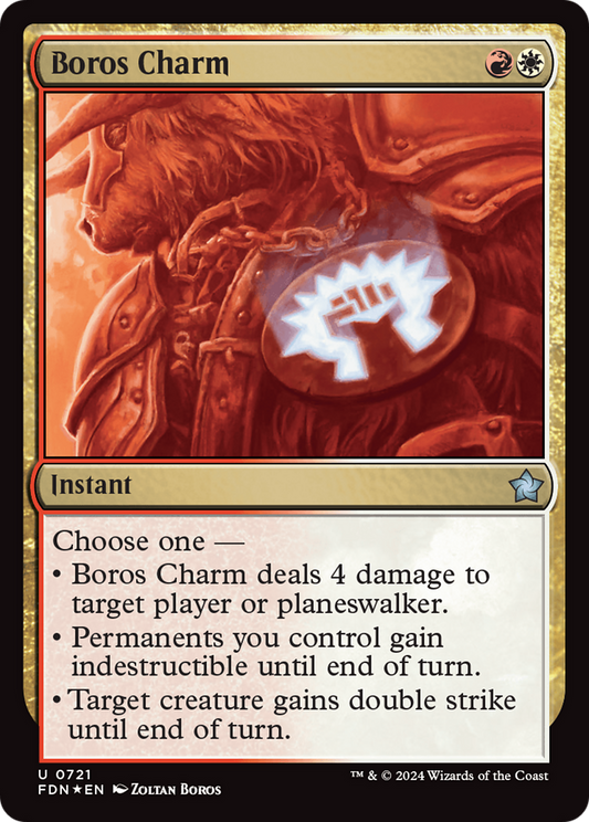 Boros Charm (FDN-721) - Foundations Foil