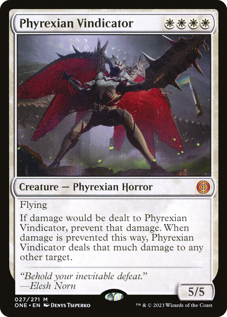 Phyrexian Vindicator Base Foil 27