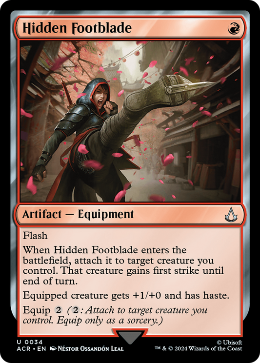 Hidden Footblade (ACR-034) - Assassin's Creed