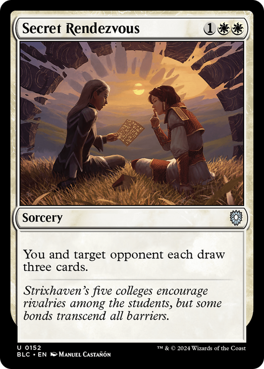 Secret Rendezvous (BLC-152) - Bloomburrow Commander