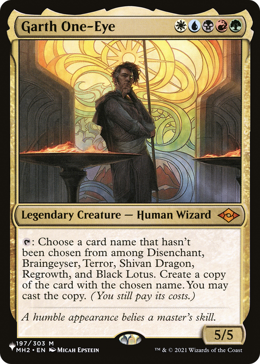 Garth One-Eye (LIST-197/303) - The List