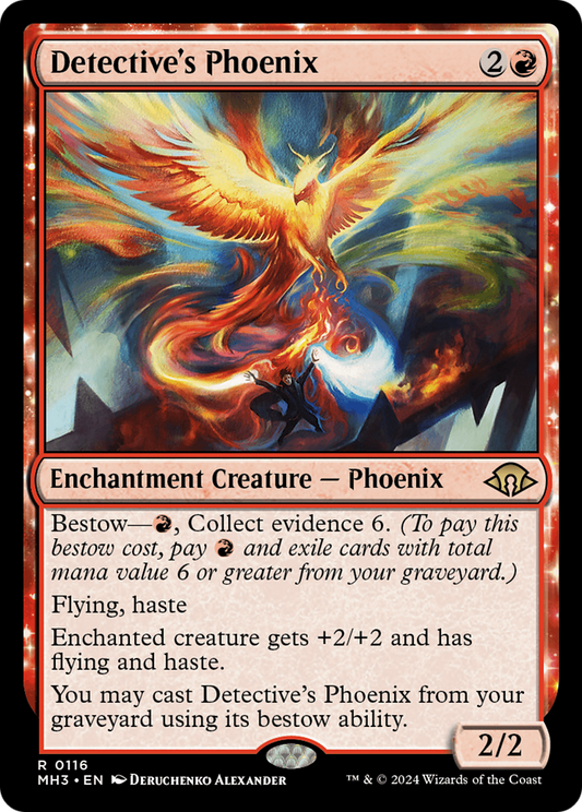 Detective's Phoenix (MH3-116) - Modern Horizons 3 Foil
