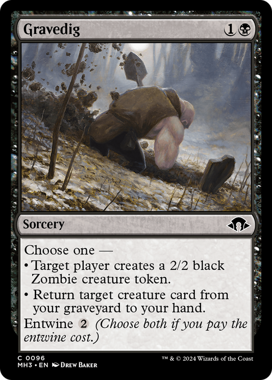 Gravedig (MH3-096) - Modern Horizons 3 Foil